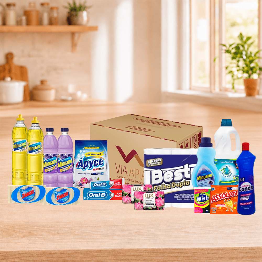 Kit Higiene e Limpeza